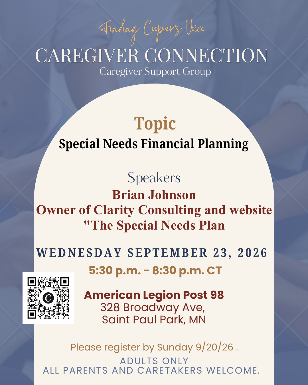Sept 2026 Caregiver Connection Support Group